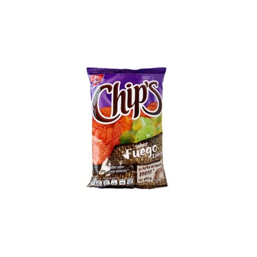 Papas sabor fuego limón Chip s de Barcel Smart Final