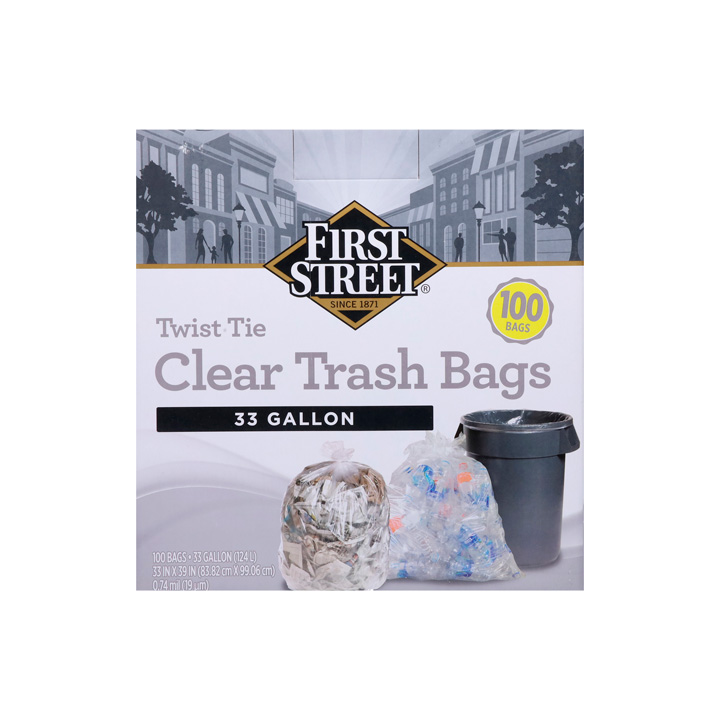 Bolsas para basura de 33 galones First Street - Smart&Final
