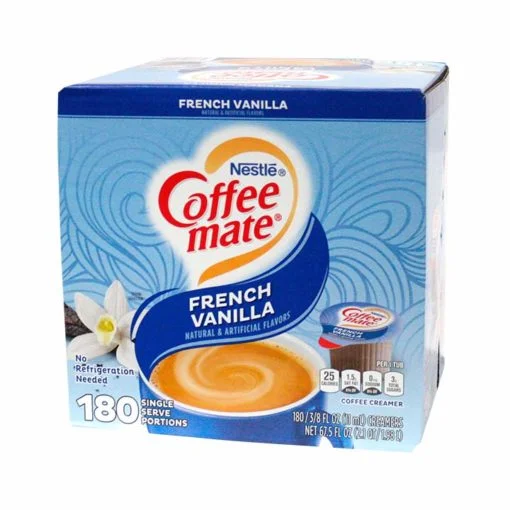 Crema para café sabor vainilla Coffee Mate (180 pz)