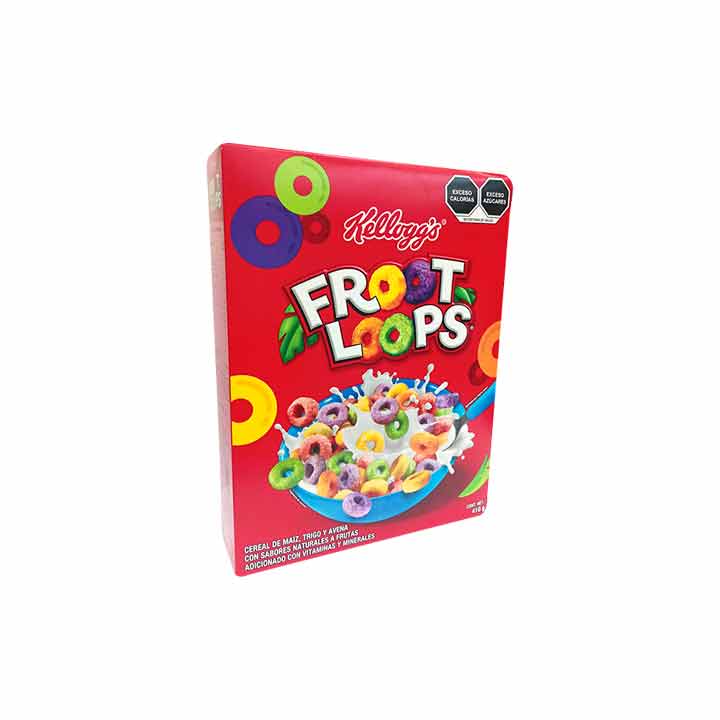 Cereal Kellogg's Froot Loops sabor a frutas 410 g