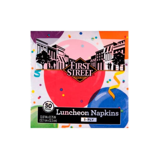 Servilletas para fiesta 3 ply First Street