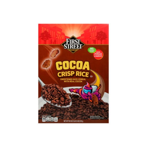 Cereal de arroz crisp de cacao First Street